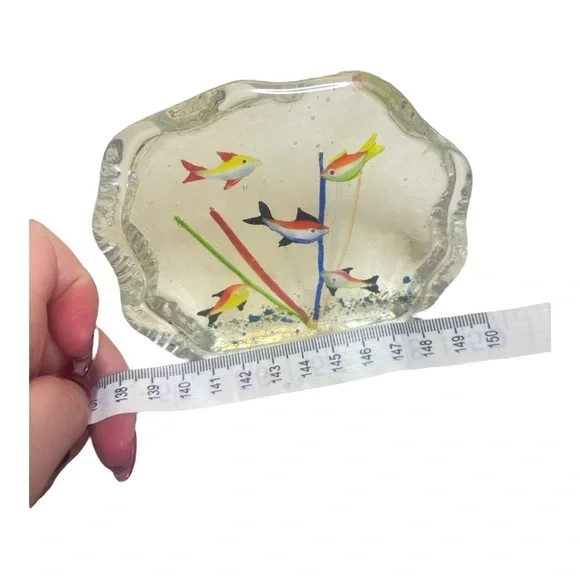 Colorful Fish Glass Paperweight - Picture 7 of 7